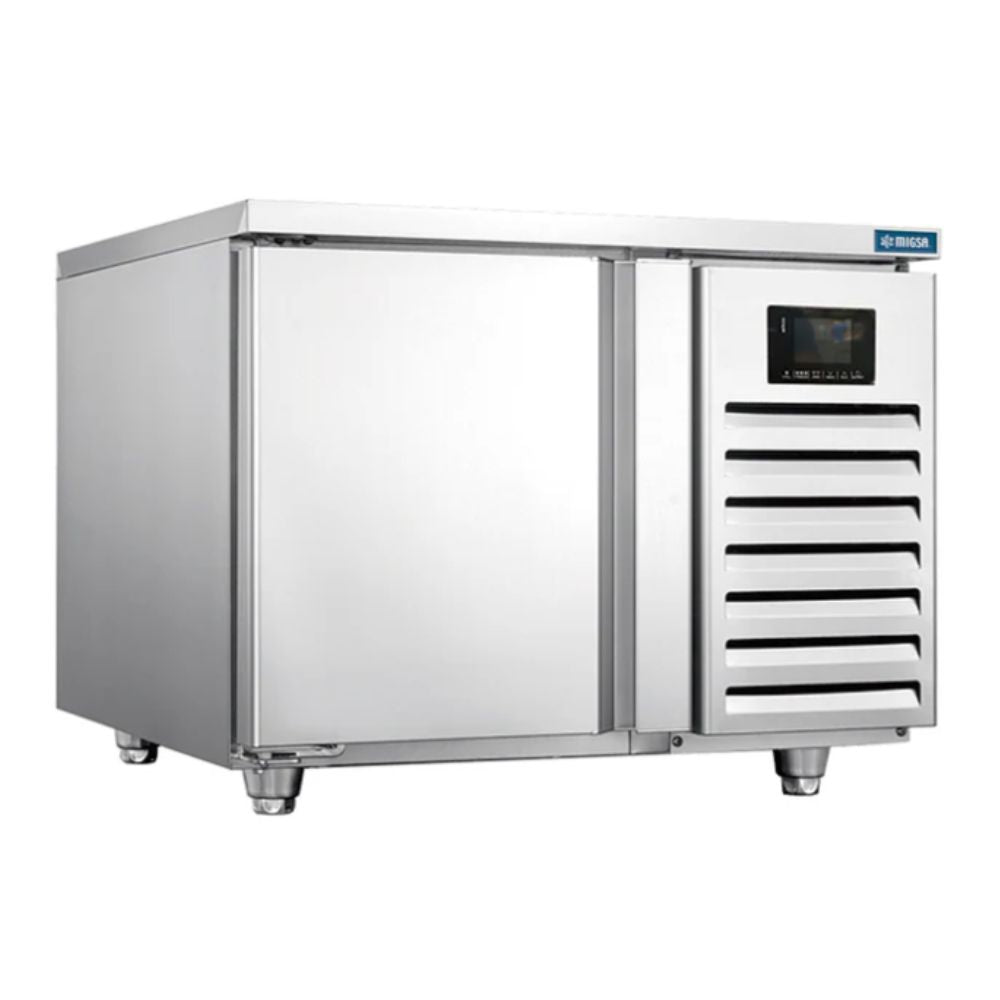 ABATIDOR MIGSA  BCF12 | Abatidor Congelar Ultra Rápido Blast Chiller & Freezer | Acero Inoxidable | Pastelerias Catering Restaurante Pastelerias Catering Restaurante Restoran Cocina Comedor Industrial Enfriar Alimentos Comida Caliente Hirviendo Buffet Servicio de Banquetes Abatidor de Temperatura Enfriador Rápido Ultra congelador Congelador de Enfriamiento Rápido Shock Freezer Blast Chiller