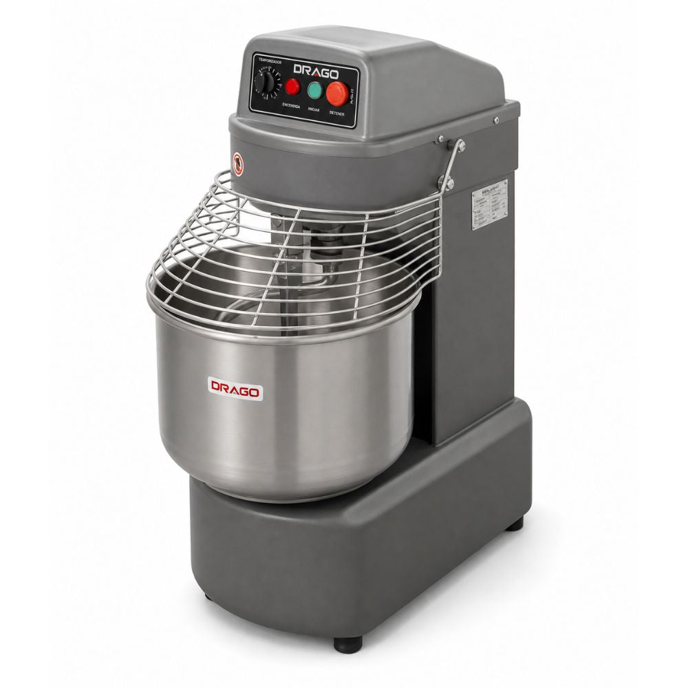 AMASADORA DRAGO AI-20-1T | Amasadora | Capacidad Máx: 8 Kg | Cocina Industrial Restaurante