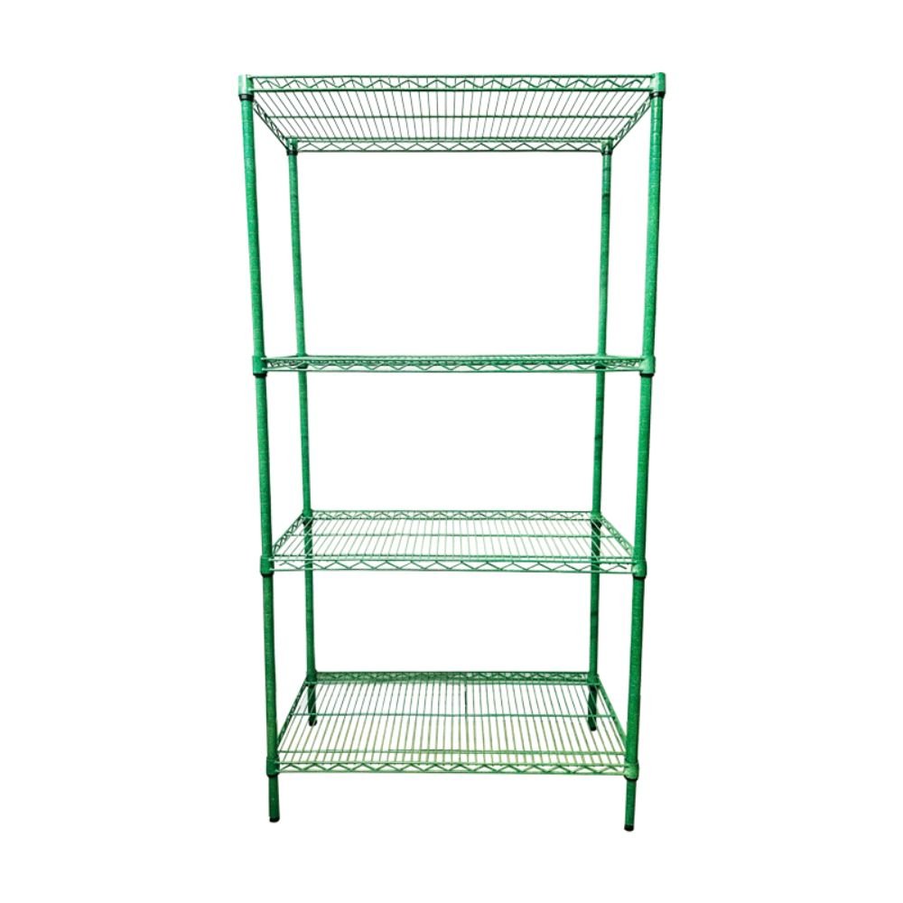 ANAQUEL TKN TEKNIKITCHEN TKN2448K71S | Anaquel Acabado Epóxico | 60.9 x 121.9 x 180 cm | Restaurantes Cocina Industriales Almacenar | Anaquel Estante Rack de Acero Inoxidable Estantería Entrepaños Almacenamiento Organización Cocina Industrial Restaurante Bodega Almacén Hotel