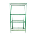 ANAQUEL TKN TEKNIKITCHEN TKN2448K71S | Anaquel Acabado Epóxico | 60.9 x 121.9 x 180 cm | Restaurantes Cocina Industriales Almacenar | Anaquel Estante Rack de Acero Inoxidable Estantería Entrepaños Almacenamiento Organización Cocina Industrial Restaurante Bodega Almacén Hotel