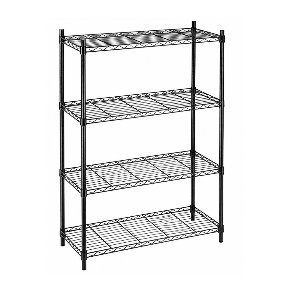 ANAQUEL MIGSA YG-1848WR4 | Anaquel de 4 Entrepaños | Almacenamiento | Anaquel Estante Rack de Acero Inoxidable Estantería Entrepaños Almacenamiento Organización Cocina Industrial Restaurante Bodega Almacén Hotel