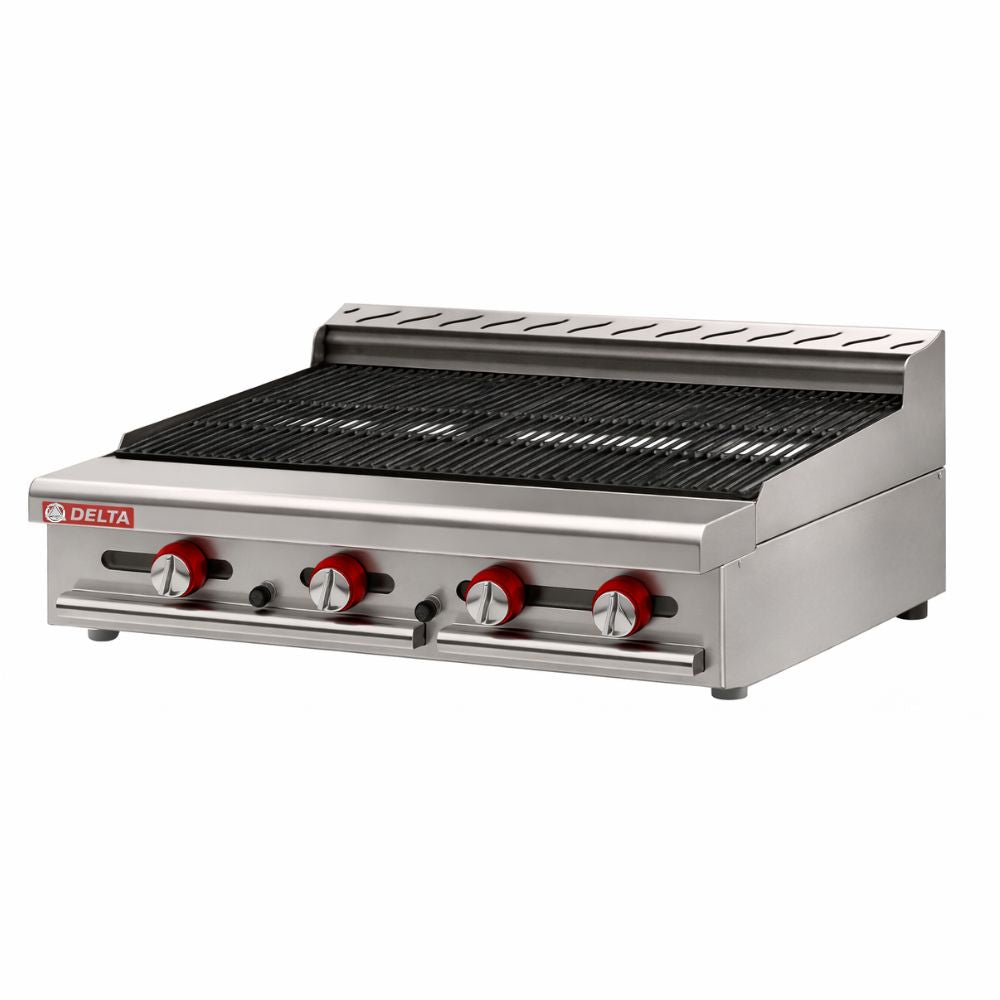 ASADOR DELTA 4-ASR | Asador | Frente 1.22 cm | Gas | Restaurante Cocina Industrial Restaurante Fonda Comedor Industrial Buffet Banquetes Cenadurias Cafeteria Restoran Food Truck