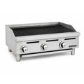 Mayor capacidad para una producción profesional. El Asador Radiante DRAGO AG-3R cuenta con 3 quemadores a gas, proporcionando una excelente distribución del calor para una cocción uniforme y eficiente.