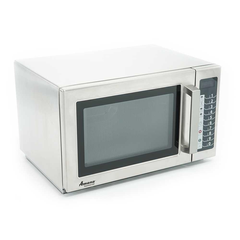 HORNO AMANA RCS10TS | Horno | Eléctrico | Calentamiento de alimentos | Horno de Microondas Comercial Industrial Calentar Alimentos Rápido Acero Inoxidable Restaurante Cocina Cafetería Hotel Oficina Negocio Tienda de Conveniencia
