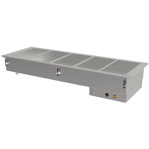 BAÑO MARIA ASBER DBM-511-S-W | Baño María | Eléctrico | Acero Inoxidable | Control Termostato | Restaurante Hotel Buffet | Cocina Industrial Banquetes Baño María Balneum Mariae Cocina Industrial Comedor Banquetes Calentar Negocio 