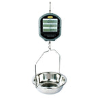 BÁSCULA NOVAL ALFA-40 | Báscula Colgante | 40 kg a 2gr | Charola en Acero | Tienda Verdurería Negocio Negocio Tianguis Tienda Abarrotes Verduras Fruta Pescado Colgante Cremeria Carniceria 