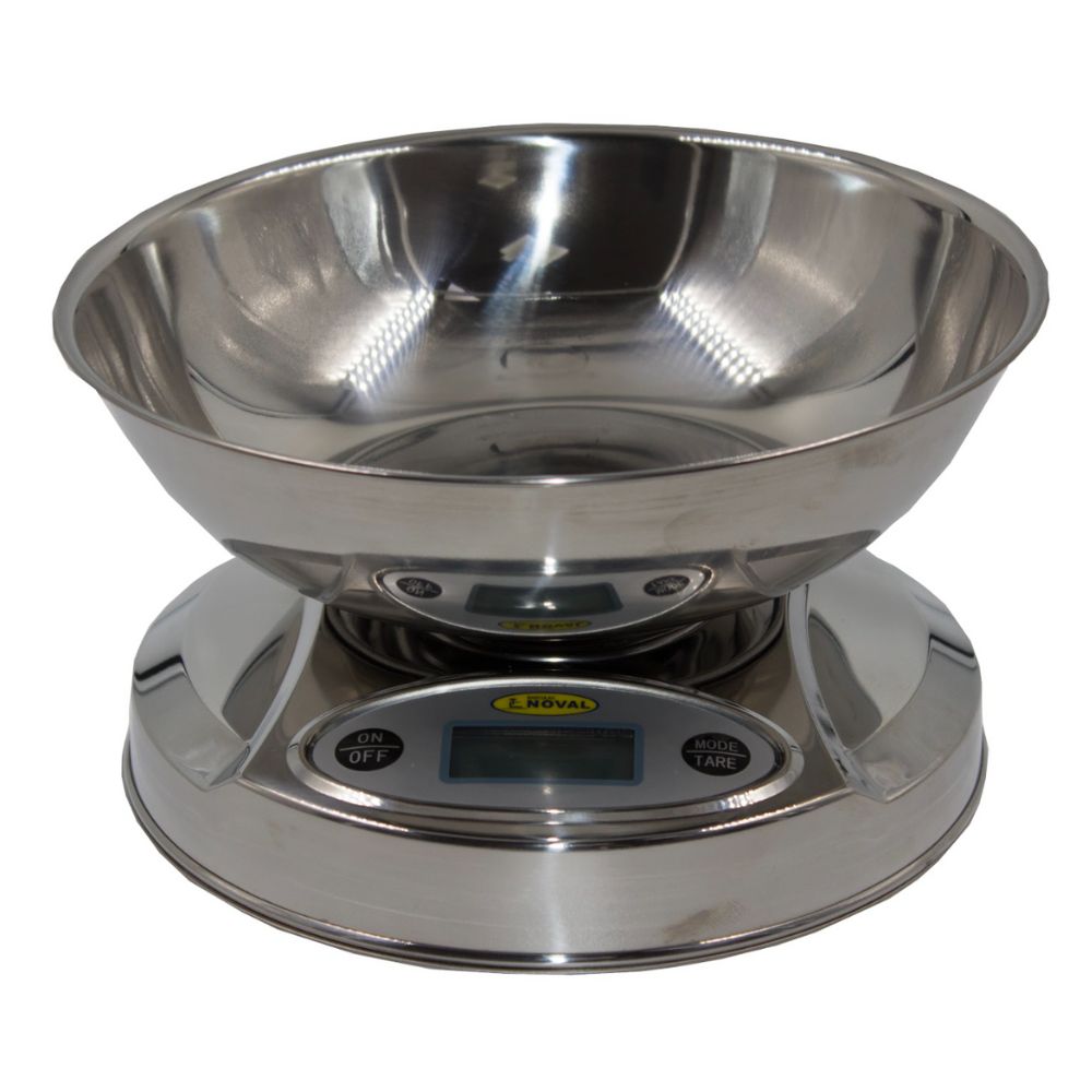 BÁSCULA NOVAL EK-08B | Báscula Digital de Cocina | Restaurante Cocina Hogar Basculas Mostrador Restaurantes Pesar Tianguis Restaurante Verduras Carnes Colgantes Plataforma Carniceria Cremeria Contadora Cargar 