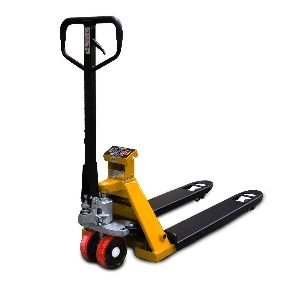 BÁSCULA RHINO BAPAT-2T | Báscula de Patín Pallet Scale | Capacidad Máxima 2000 kg | Almacenes Operación Continua Básculas Restaurantes Pesar Tianguis Restaurante Verduras Carnes Plataforma Carniceria Cremeria Contadora Cargar Uso Industrial