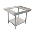 BASE ASBER AB-48 | Base Neutra Estufa | Acero Inoxidable | Desmontable | Patas Tubo | Cocina Restaurante Hotel