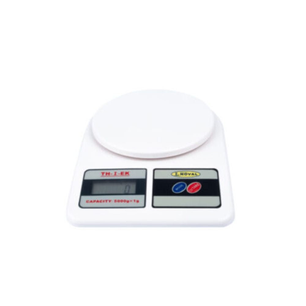 BÁSCULA NOVAL THI | Báscula Digital De Cocina | 1gr a 5 Kg | Restaurante Cocina Abarrotes Insumos Verdulería Frutería Cremerías.