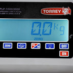 BÁSCULA PLATAFORMA BAJO PERFIL TORREY 0PLP3000-4 | Báscula 3000 Kg Función TARA | Uso Industrial | Carnicería Comercios Bodegas