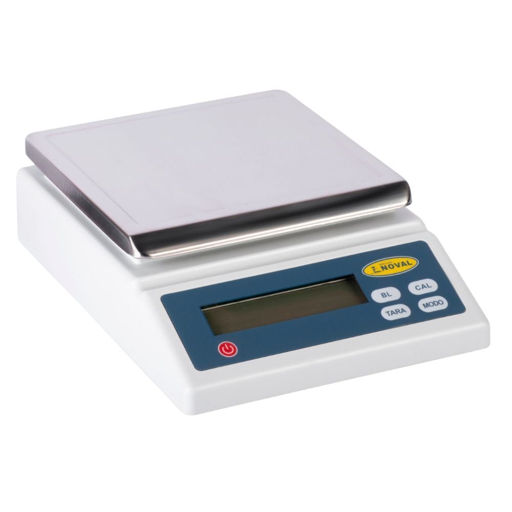 BÁSCULA NOVAL NBE-KF6 | Báscula de Precisión | 600g/0.1g | Porciones Cafetería Panadería Báscula Porcionadora Precisión Cantidades Pequeñas Harina Azúcar Objetos Pequeños Para Clavos Anillos Especias Peso en Gramos Portátil.