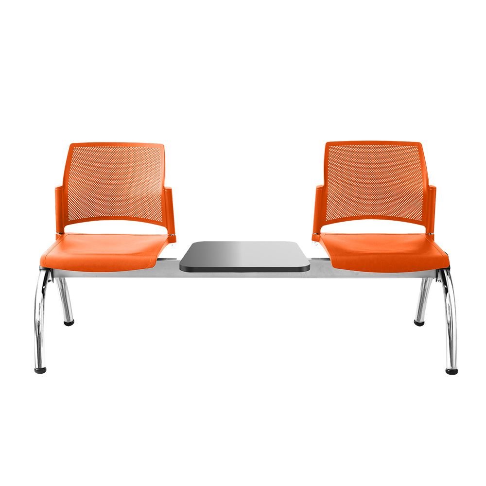 Banca para Sala de Espera 2 Plazas y Mesa - LABENZE REPLAY 108-6203M - Varios Colores - Respaldo Multiperforado y Estructura Tubular Cromo Banca De Visita Para Oficina Banca Para Sala De Espera Banca Para Recepción Banca Para Sala De Juntas Banca Para Sala De Conferencias Banca Para Área De Espera Banca Para Sala De Reuniones Banca Para Oficina Minimalista Banca Para Oficina De Marketing Banca Para Oficina De Ventas Banco De Aeropuerto Banco De Estación De Tren Banco De Terminal De Autobús Banco De Gimnasio