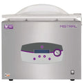 EMPACADORA AL VACÍO BESSER VACUUM Mistral+ | Empacadora al Vacío | Barra Sellado de 42 cm | Acero Inoxidable | Solidos Vegetales Jamon Slachichas Mortadela