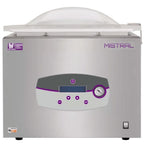 EMPACADORA AL VACÍO BESSER VACUUM Mistral+ | Empacadora al Vacío | Barra Sellado de 42 cm | Acero Inoxidable | Solidos Vegetales Jamon Slachichas Mortadela
