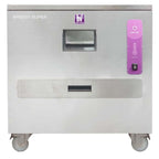 ABRILLANTADORA BESSER VACUUM Speedy Super | Abrillantadora para Cubiertos Abrillanta Limpia Esteriliza | para Uso Restaurantero Hotelero Cafeterias Buffet Servicio de Banquetes Catering Restoran Hospitales Cocina Industrial Bistro 