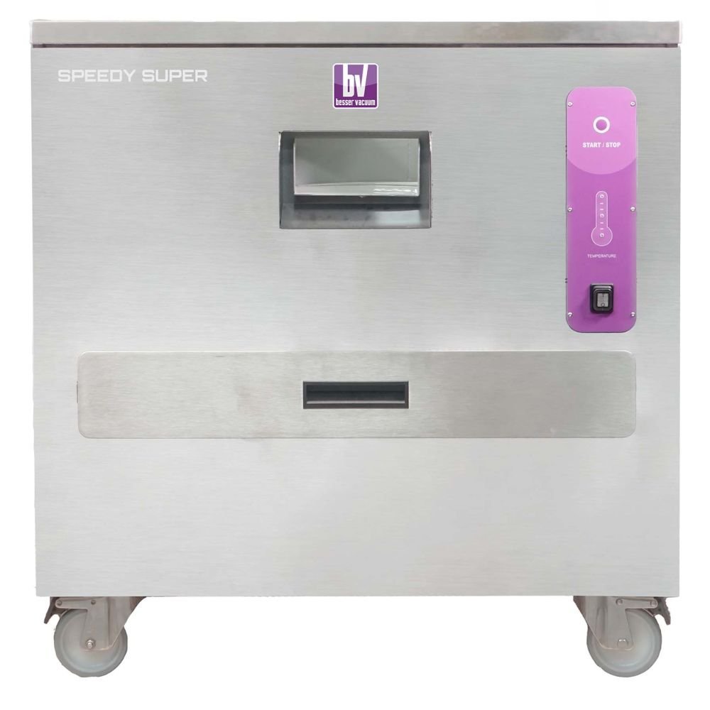 ABRILLANTADORA BESSER VACUUM Speedy Super | Abrillantadora para Cubiertos Abrillanta Limpia Esteriliza | para Uso Restaurantero Hotelero Cafeterias Buffet Servicio de Banquetes Catering Restoran Hospitales Cocina Industrial Bistro 