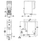 Bunn H3X, ELEMENT 120V 1800W Dispensador Agua Caliente para Sala de Juntas Oficina Cafeterías Restaurantes Establecimiento Cocina Comedor Negocio Bebidas Bar. KitchenMax.Store. Envíos seguros a todo México. Cotiza hoy mismo.