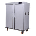 MIGSA HW-22-21 | Carro Calenton | Alimentos Platillos Calientes | 2 Puertas Abatibles | 22 Parrillas | Acero Inoxidable | Hotel Restaurante Comedor Industrial Buffet Cafetería Cocina Industrial Profesional