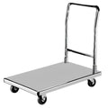 MIGSA FT-B | Carro Plataforma | Comedor Industrial Hotel | Con Ruedas | Acero Inoxidable | Cocina Industrial Profesional Cafetería Hotelería Pastelería Panificadora Supermercado
