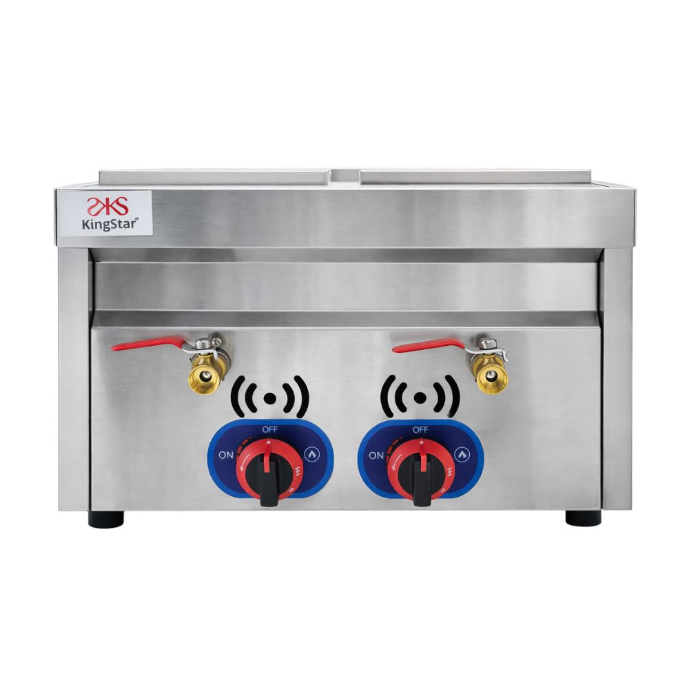 COCEDOR KINGSTAR CPSKG | Cocina de Pasta Sobremesa | Gas | Restaurante Comida Rápida Cocedor Restaurante Industrial Banquetes Calentar Preparación Alimentos Cocer Hervir Bascular Enfriar Hostelería