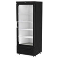 CONGELADOR ASBER AFM-17 HC | Congelador Vertical | 1 Puerta Cristal | 17 Pies Cúbicos | 4 Parrillas | Lámina Acero | Supermercado Restaurante Cafetería | Restaurante Gourmet Alimento Nieve Exhibición Evaporación Deshielo Comida Control Electrónico Acero Inoxidable Luz Led Super Mercado Abarrotes Vinil Negro