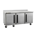 Centerline CLUC-72F-SD-WTLLL 72” Congelador Bajo Barra Mesa Trabajo 3 Puertas Solidas Abertura Izquierda Izquierda 183.2 cm -  - Centerline - KitchenMax Store