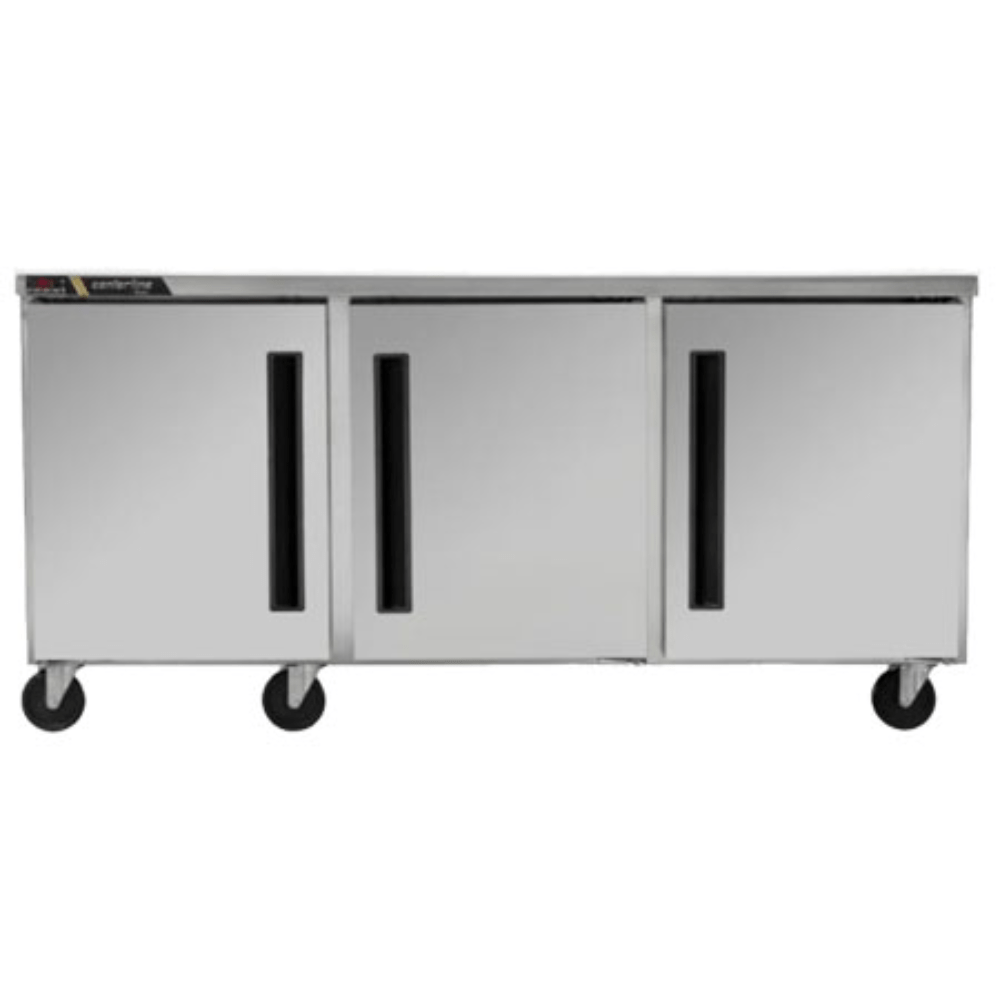 Centerline CLUC-72R-SD-RRR 72" Refrigerador Bajo Barra 3 Puertas Solidas Abertura Derecha -  - Centerline - KitchenMax Store