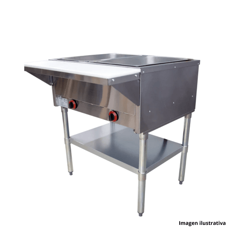 Drago BMG-4-LP-EG Baño Maria a Gas 4 Insertos - Baño María - Drago - KitchenMax Store