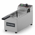 FREIDORA METALCUBAS FE1C | Freidora Eléctrica | Acero Inoxidable | Restaurantes Taquerías Cafeterías food trucks cocinas industriales hoteles bares comedores industriales negocios de comida rápida