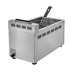 FREIDORA KINGSTAR FK1G | Freidora | Gas | 1 Canastilla | Restaurante Comida Rápida Restaurante Cocina Económica Freír Alimentos Freidoras Alitas Papas A la Francesa Salchipulpos Pollo Snacks