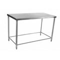 Ferro 15423101 Mesa Central Sin Entrepaño Acero Inoxidable - Mesa de Trabajo - Ferro - KitchenMax Store
