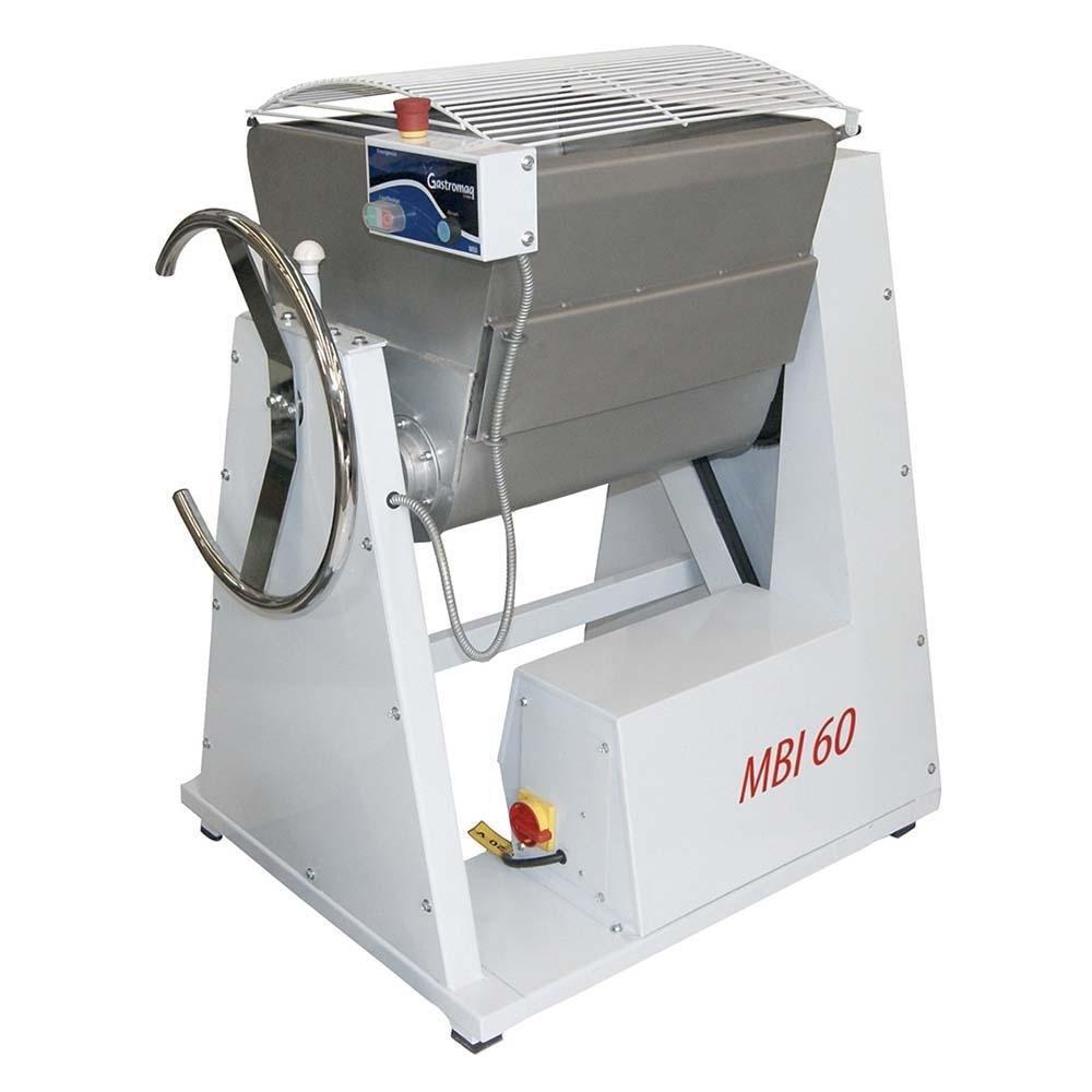 AMASADORA GASTROMAQ MBI60 | Amasadora Semi Rápida | 1 Velocidad | Restaurantes pizzerías panaderías pastelerías cafeterías hoteles comedores industriales negocios de producción de alimentos