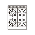 International EM2 Estufa Doble 2 Secciones Quemador Octagonal - Estufas / Parrillas - International - KitchenMax Store