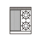 International EM2 Estufa Doble 2 Secciones Quemador Octagonal - Estufas / Parrillas - International - KitchenMax Store