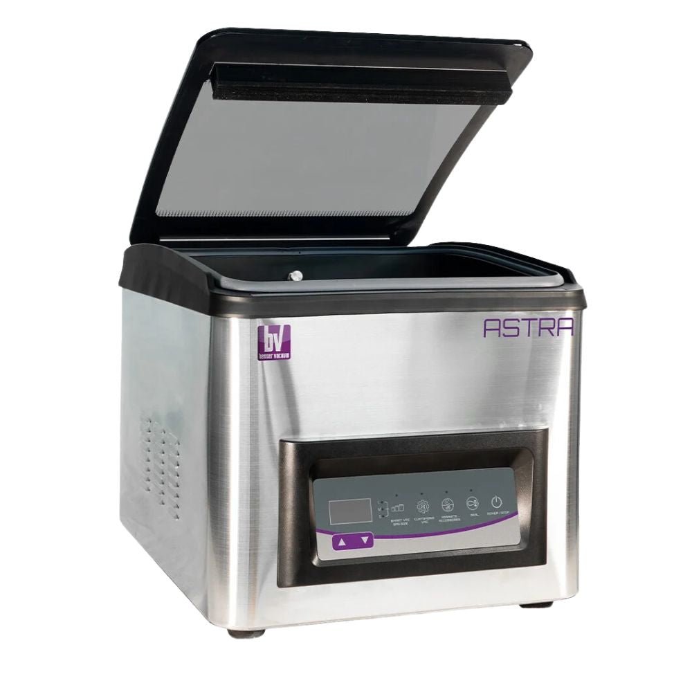 MÁQUINA DE VACÍO BESSER VACUUM ASTRA | Máquina de Vacío | Barra de Sellado 30 cm | Acero Inoxidable | Restaurante Bar Hotel Restaurantes Empacadora Selladora para Cocina Industrial Conservar Alimentos Sellar Empaques Transportar Alimentos Envasado Al Vacío