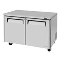 MESA REFRIGERADA TURBO AIR MUR48N | Mesa Refrigerada | 12 Pies Cúbicos | 2 Puertas Sólidas | Acero Inoxidable | Cocina Industrial Restaurante Cafetería  Bar Restaurante Cafeteria Guarniciones Comedores Industriales Cocinas Industriales Panaderia Carniceria Preparación Sushi Postres Ensaladas Baguettes