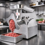 MOLINO KINGSTAR MCK | Molino para Carne | Capacidad 120kg/h | Carnicería Cocina Industrial Carnicería Restaurante Cremeria Carne Molida Roja Puerco Res Pollo Negocio Cocina Industrial 
