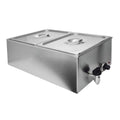 Migsa Zck165At-2 Baño Maria Rectangular 2 Insertos Buffet Guisos Platillos Comida Restaurante Hotel Industrial Estofado Sopas Comedor Industrial Catering.  KitchenMax.Store. Envíos seguros a todo México. Cotiza hoy mismo.