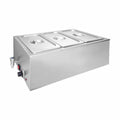 Migsa Zck165At-3 Baño Maria Rectangular 3 Insertos Buffet Comedor Comida industrial Caliente Guisos Catering Estofado Catering Banquete Hotel Restaurante.  KitchenMax.Store. Envíos seguros a todo México. Cotiza hoy mismo.