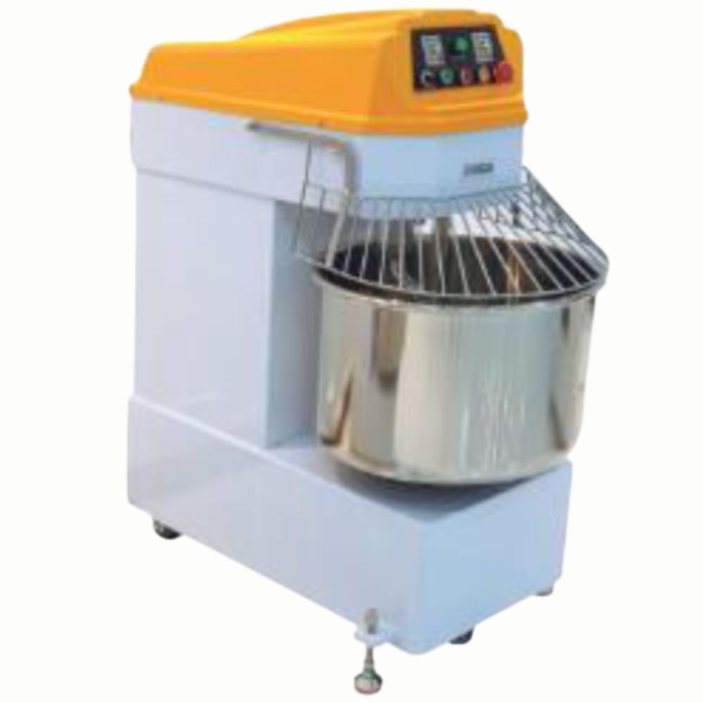 AMASADORA MIGSA HBS 30 | Amasadora Comercial 35 Litros | 2 Velocidades | Transmisión de Bandas | Panadería Pastelería Pizzería | Amasadora Industrial Revolvedora de Masa Amasadora de Pan Comercial Espiral de Harina Acero Inoxidable Panadería Pizzería Pastelería Cocina Industrial Restaurante Profesional