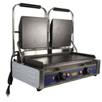 PLANCHA NOVAL PLG560P | Plancha Panini | Doble Plancha | Cafetería Establecimiento Comida Sandwiches Paninis Tostar Calentar Pan Tostadas Calientes Crujientes Prensa Cocina Restaurantes Cafetería Establecimiento Comida Comida Rapida Bares Panaderias