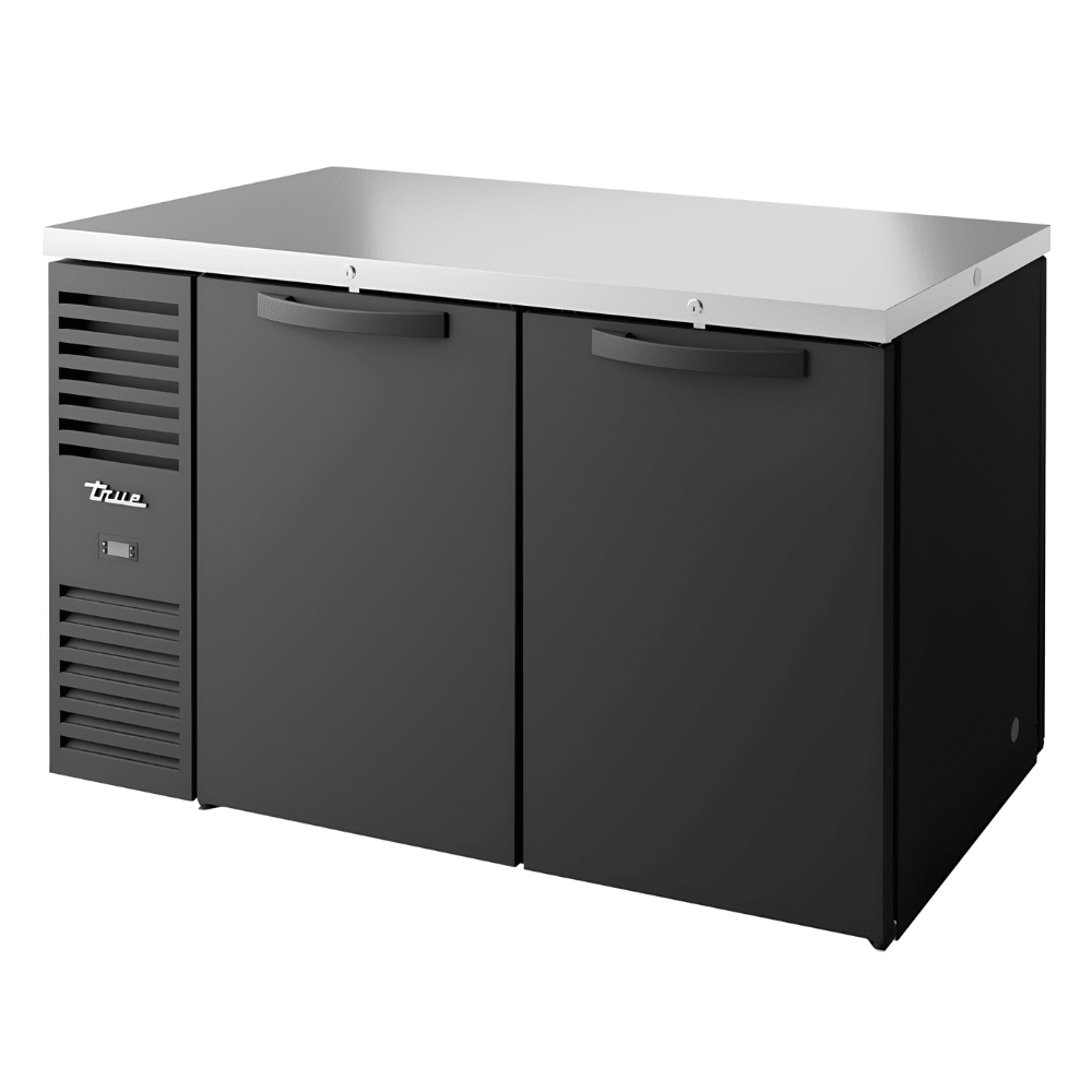 REFRIGERADOR BAJO BARRA TRUE TBR60-PTSZ1-L-B-SS-SS-1 | Refrigerador Bajo Barra |  6 Estantes | Acero Inoxidable | Restaurante Bar Cafetería