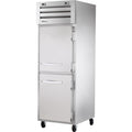 REFRIGERADOR CONGELADOR TRUE STR1DT-2HS-HC | Refrigerador Congelador Vertical Dual | 2 Medias Puertas Solidas | Acero Inoxidable Aluminio | Restaurante Cocina Industrial Restaurante Lácteos Industrial Cocina Cremería Comercios Insumos Carnicería Hotel Panadería Refresquero Latas Bar Abarrotes 