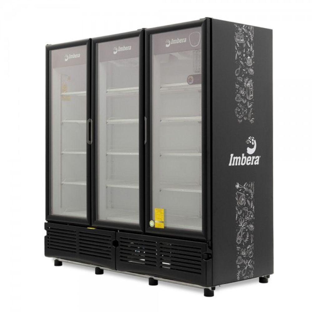 REFRIGERADOR IMBERA 1021995CCV1350 | Refrigerador  Cervecero | 3 Puertas Cristal | 72 Pies Cúbicos | Abarrotes Industrial Carnicería Refresquero Latas Bar Tiendas Bistró Restaurante Lácteos Cocina Cremería Comercios Insumos Hotel Panadería.