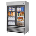 REFRIGERADOR TRUE TSD-47G-HC-LD | Refrigerador Vertical | 2 Puertas | 6 Estantes | Acero Inoxidable | Restaurante Lácteos Industrial