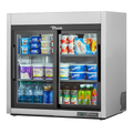 REFRIGERADOR TSD-09G-HC-LD | Refrigerador Vertical |  2 Puertas | 3 Estantes | Acero Inoxidable | Restaurante Lácteos Industrial