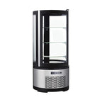 REFRIGERADOR MIGSA ARC-100R | Refrigerador Exhibidor Vertical 1 Puerta Cristal | 3.5 Pies Cúbicos | Acero Inoxidable | Cremería Comercios Carnicería Abarrotes | Industrial Abarrotes Cocina Cremería Comercios Insumos Hotel Panadería Carnicería Refresquero Latas Bar Tiendas Bistro Restaurante Lácteos