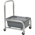 Robot Coupe R198 - VCM Carrito de Alimentos Acero Inoxidable - Carro de Servicio - Robot Coupe - KitchenMax Store