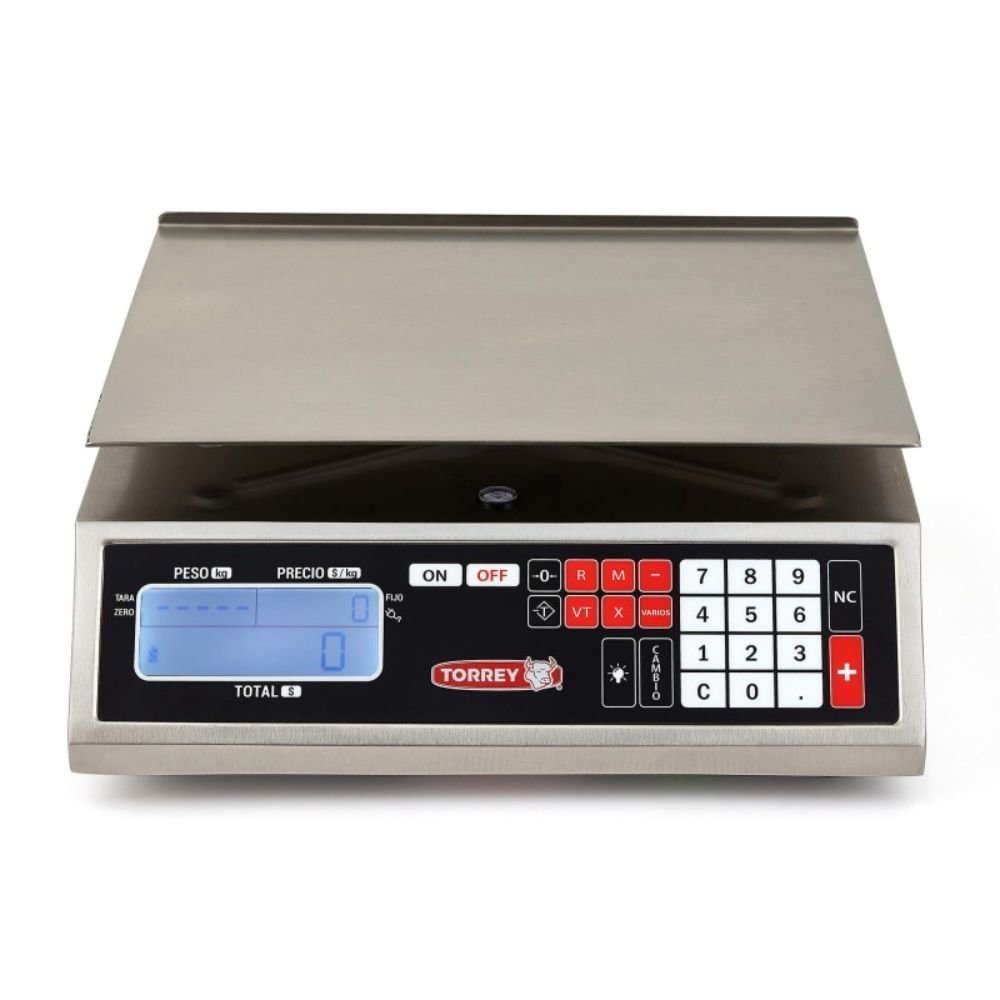 Torrey Mfq-40 Bascula Multifuncional Display Cuarzo Liquido 40 Kg - Báscula - Torrey - KitchenMax Store
